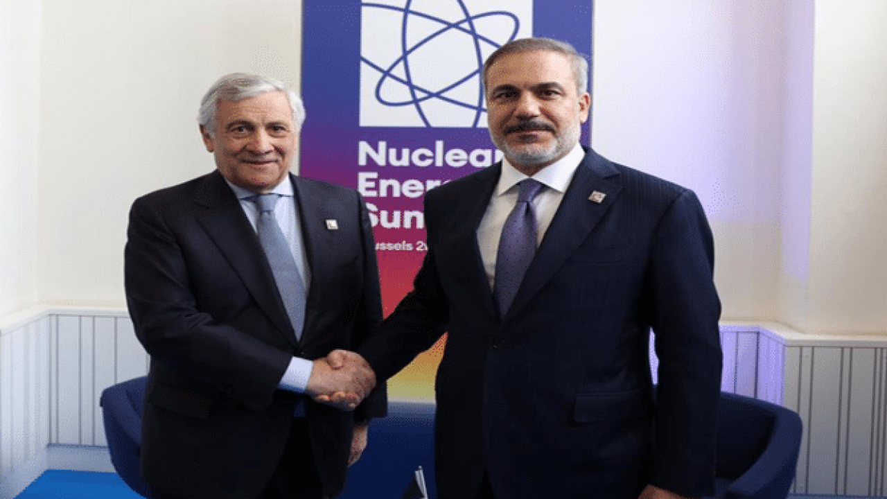 Dışişleri Bakanı Fidan, İtalyan Mevkidaşı Tajani ile Görüştü