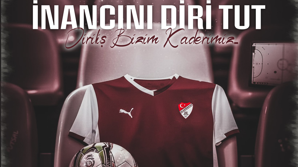 Elazığspor’dan Taraftara Mesaj: “Yeniden Dirilme Vakti!