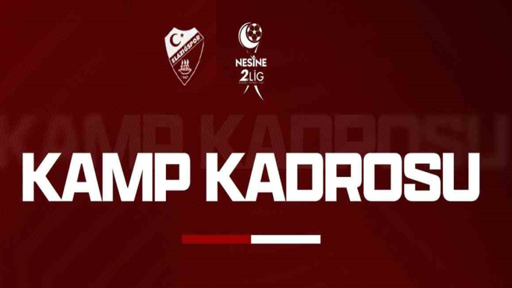 Elazığspor Erzincan Deplasmanında! Kamp Kadrosu Açıklandı!