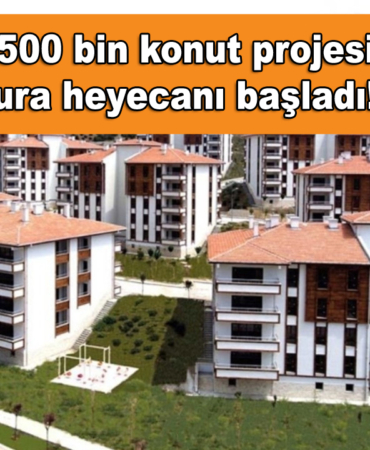 TOKİ 500 bin konut projesinde kura heyecanı başladı: Adıyaman Başladı, sıradaki İstanbul mu?