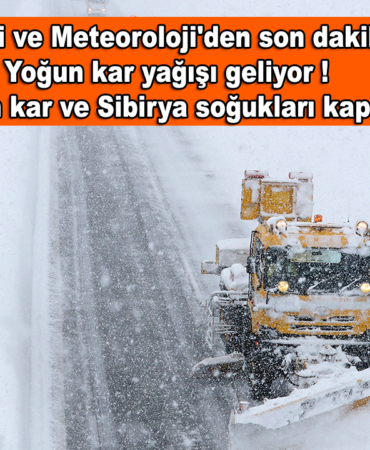 Elazığ Valiliği ve Meteoroloji'den son dakika uyarısı: Yoğun kar yağışı geliyor! 20 cm kar ve Sibirya soğukları kapıda!