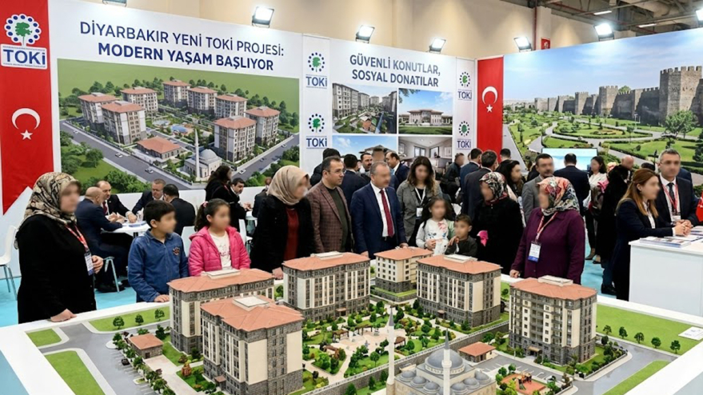 500 Bin Sosyal Konut Projesi: Diyarbakır İçin TOKİ Kura Takvimi Belli Oldu!