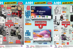 A101'e Benzinli Motosiklet ve Elektrikli Moped Geliyor! 15 Ocak Aktüel Ürünler Kataloğu Belli Oldu!