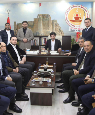 Elazığ AK Parti Heyetinden Oda Başkanlarına "Hayırlı Olsun" Ziyareti