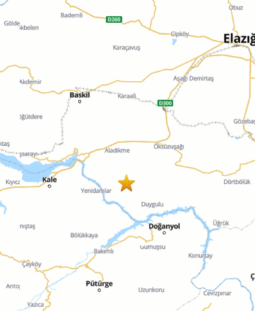 Elazığ Baskil'de 4.7 depremin ardından, Sivrice'de 3.4'lük artçı meydana geldi!