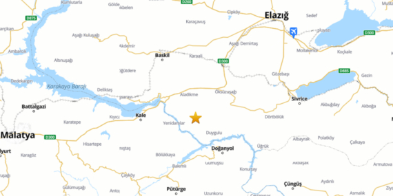 Elazığ Baskil'de 4.7 depremin ardından, Sivrice'de 3.4'lük artçı meydana geldi!