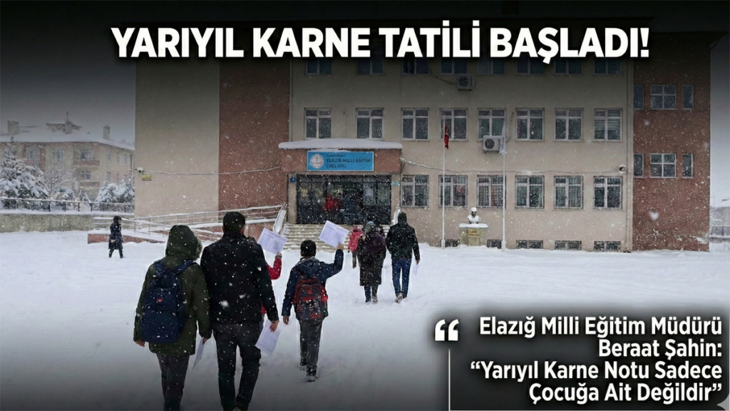 Elazığ Milli Eğitim Müdürü Beraat Şahin: 