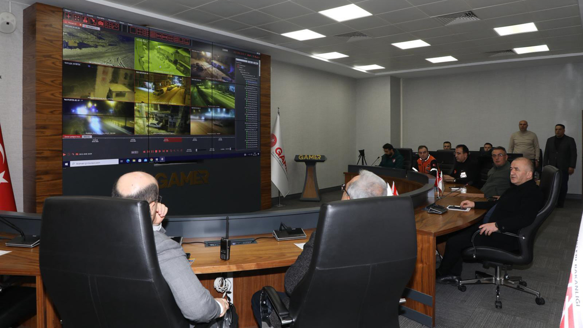 Elazığ Valisi Hatipoğlu Başkanlığında GAMER’de Olumsuz Hava Koşulları Toplantısı