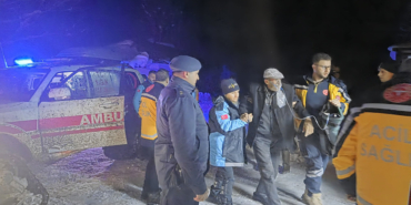 Elazığ'da Jandarma ve Sağlık Ekipleri KOAH Hastası İçin Karlı Dağları Aştı!