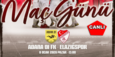 Elazığspor - Adana 01 FK Maçının Canlı Yayın Bilgileri ve Detayları!