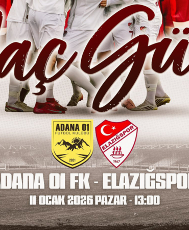 Elazığspor - Adana 01 FK Maçının Canlı Yayın Bilgileri ve Detayları!