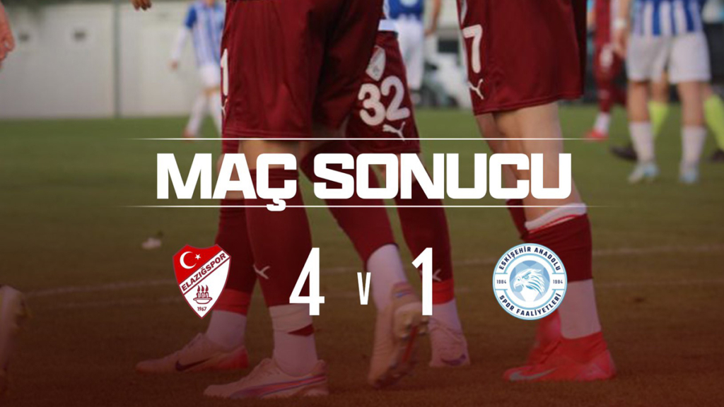 Elazığspor hazırlık maçında Eskişehir Anadolu FK'yı 4-1 mağlup etti