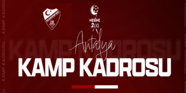 Elazığspor'un Antalya kamp kafilesi belli oldu