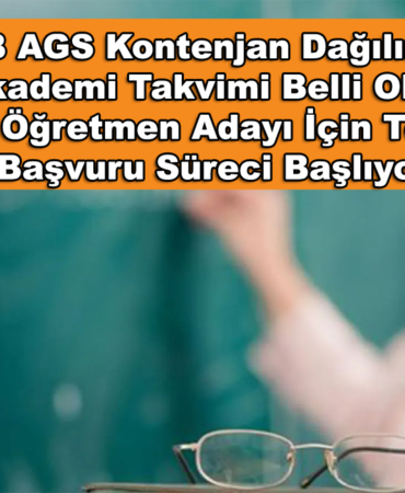 MEB AGS Kontenjan Dağılımı ve Akademi Takvimi Belli Oldu! 10 Bin Öğretmen Adayı İçin Tercih ve Başvuru Süreci Başlıyor!