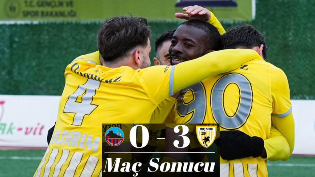 Muşspor Mardin'den 3 Puan ve 3 Golle Döndü!