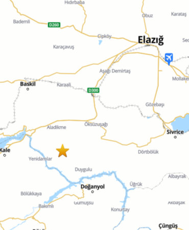 SON DAKİKA - Elazığ Baskil'de 4.7 Büyüklüğünde Deprem Meydana Geldi!