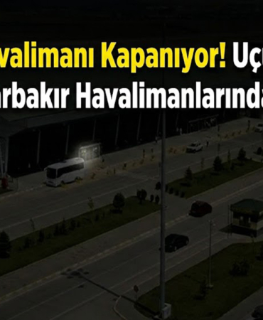 Bingöl Havalimanı Kapanıyor! Uçuşlar Elazığ, Muş ve Diyarbakır Havalimanlarında Yapılacak!