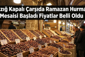 Elazığ Kapalı Çarşıda Ramazan Hurması Mesaisi Başladı Fiyatlar Belli Oldu