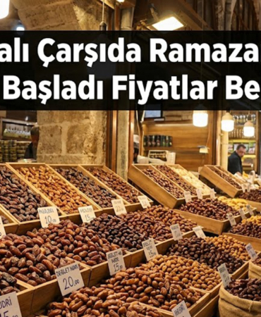 Elazığ Kapalı Çarşıda Ramazan Hurması Mesaisi Başladı Fiyatlar Belli Oldu