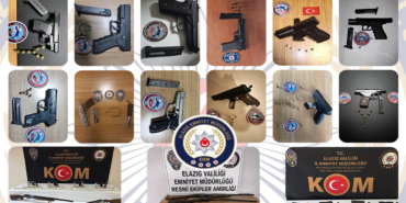 Elazığ’da Suçlulara Geçit Yok: 115 Hükümlü Tutuklandı, Çok Sayıda Silah Ele Geçirildi!