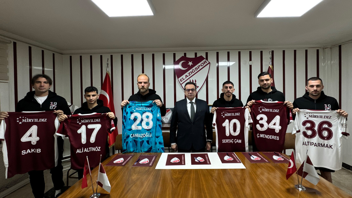 Elazığspor 6 Yeni Transfere İmzayı Attı, Hedef Şampiyonluk!