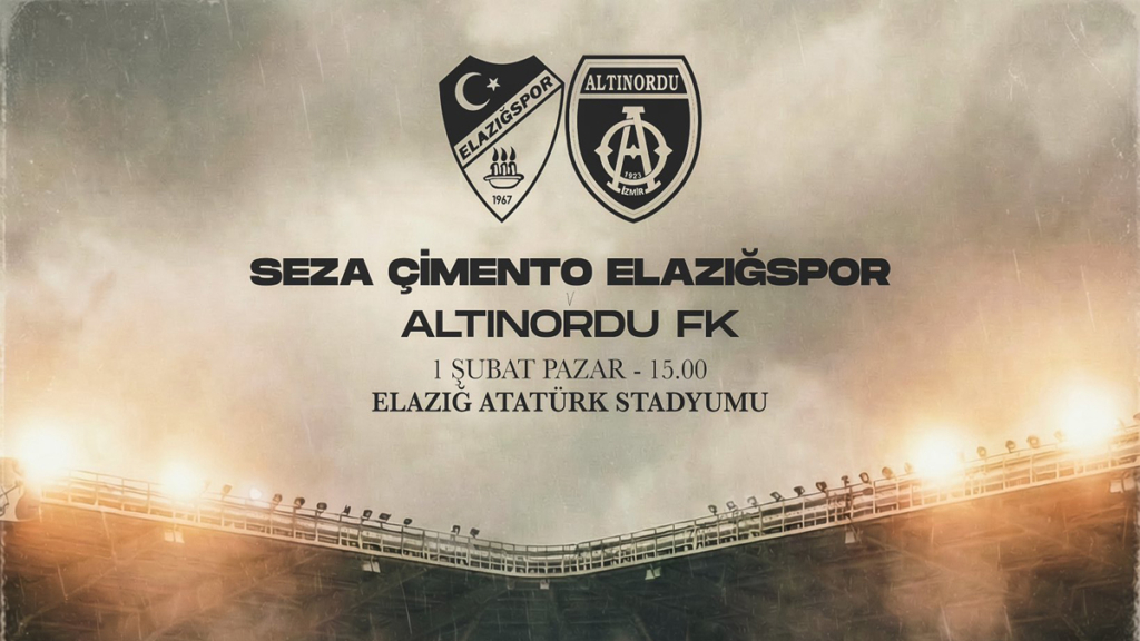 Elazığspor - Altınordu Maçı Ne Zaman, Saat Kaçta, Hangi Kanalda?