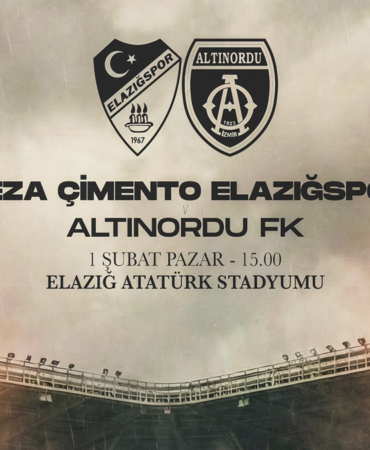 Elazığspor - Altınordu Maçı Ne Zaman, Saat Kaçta, Hangi Kanalda?