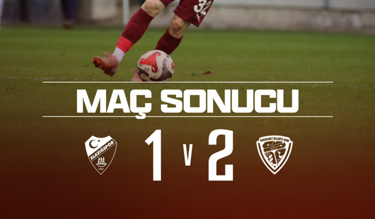 Elazığspor Kendi Evinde Penaltılardan Karacabey Belediyespor'a 2-1 Mağlup Oldu!