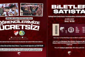 Elazığspor Şanlıurfaspor Maç Biletleri Satışa Çıktı Fiyatlar ve Ücretsiz Tribün Belli Oldu