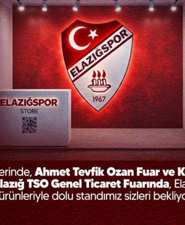 Şehrin Takımı, Şehrin Standında: Elazığspor Store Fuarın Gözdesi Olacak!