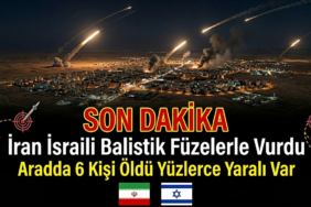 İran İsraili Balistik Füzelerle Vurdu Aradda 6 Kişi Öldü Yüzlerce Yaralı Var