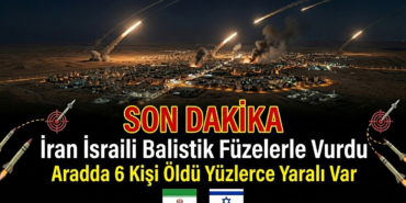 İran İsraili Balistik Füzelerle Vurdu Aradda 6 Kişi Öldü Yüzlerce Yaralı Var