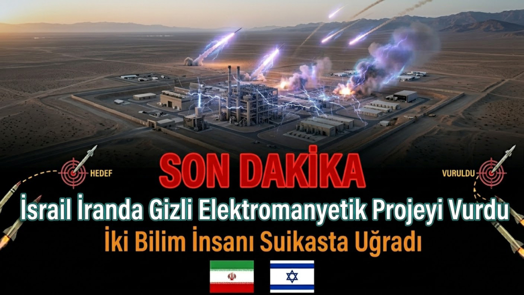 İsrail İranda Gizli Elektromanyetik Projeyi Vurdu İki Bilim İnsanı Suikasta Uğradı