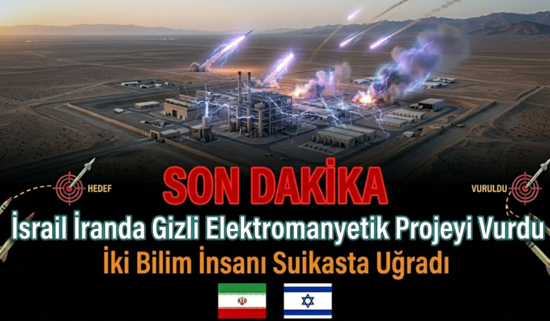 İsrail İranda Gizli Elektromanyetik Projeyi Vurdu İki Bilim İnsanı Suikasta Uğradı