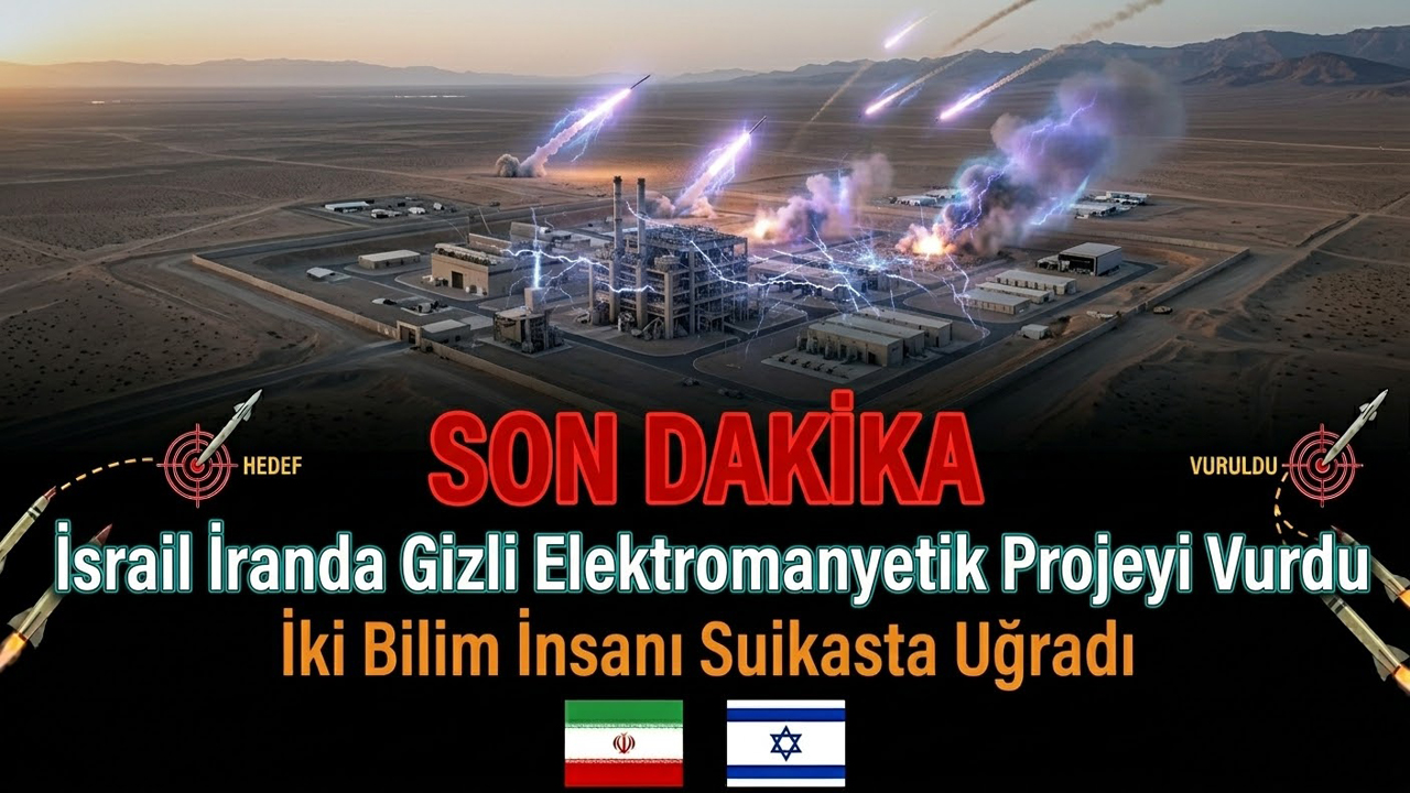 İsrail İranda Gizli Elektromanyetik Projeyi Vurdu İki Bilim İnsanı Suikasta Uğradı