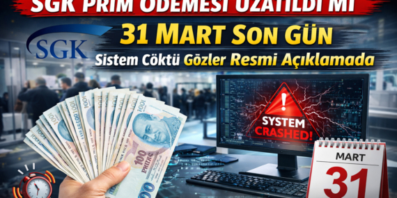 SGK Prim Ödemesi Uzatıldı Mı 31 Mart Son Gün Sistem Çöktü Gözler Resmi Açıklamada