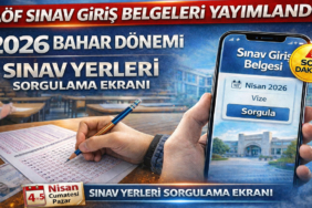 AÖF Sınav Giriş Belgeleri Yayımlandı 2026 Bahar Dönemi Sınav Yerleri Sorgulama Ekranı